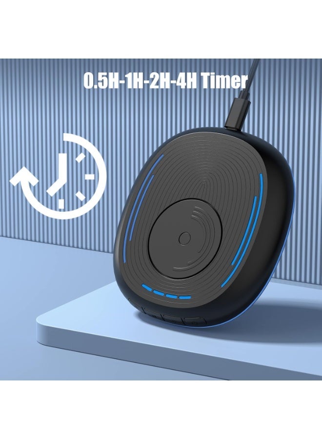 Mouse  Jiggler Undetectable Mouse Mover Device with Timer, ON/Off Switch, Breathing Light Mouse Wiggler for Prevent Computer Laptop Screen Sleep (Black) - Image 2